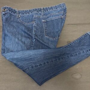 A.N.A A New Approach Woman 16W Blue Jeggings